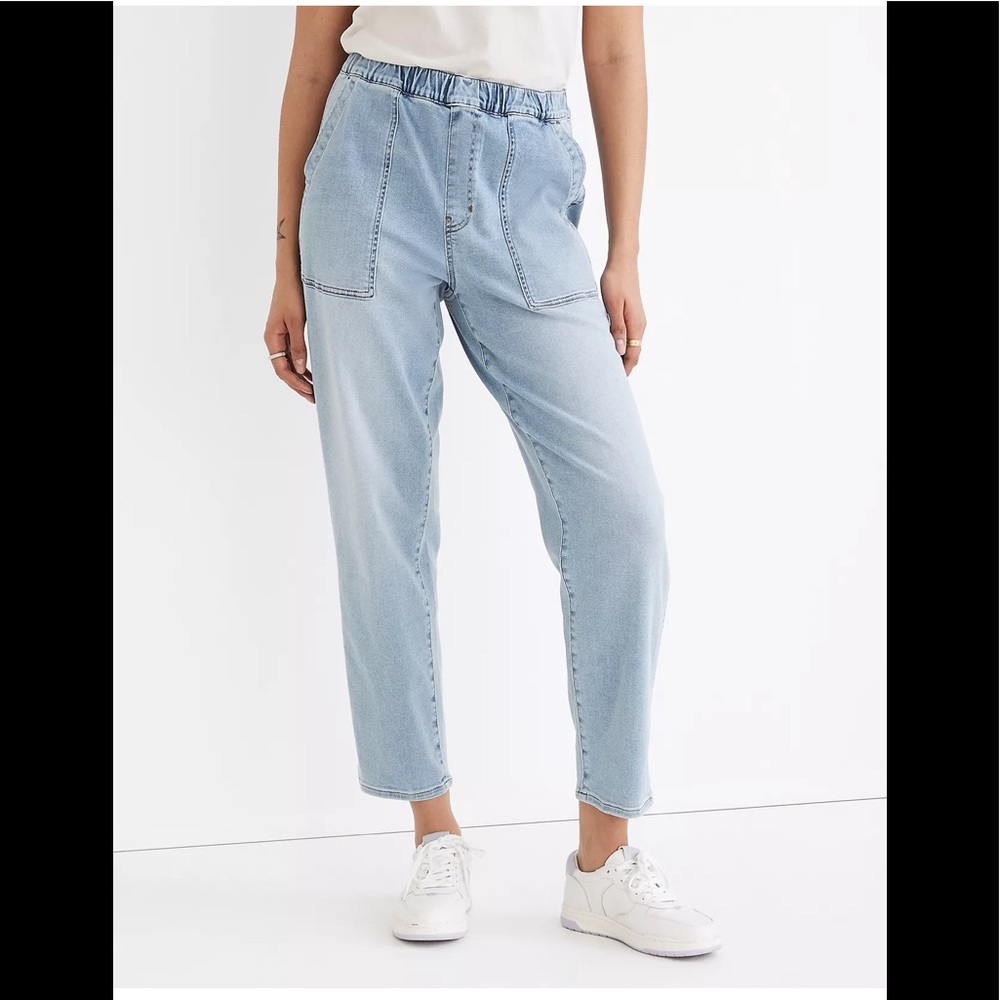 Madewell Pull-On Relaxed Jeans